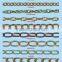 Handbag hardware accessories metal oval chain,Decorative bag parts metal chain,Detachable handbag metal chain
