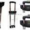 Retractable telescopic carry case trolley handle 90 vertical degree bracket luggage 3 section handle
