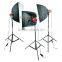 800W Red Head Quartz Tungsten Continuous Light Softbox Kit