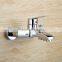 QL-6800 Cold and hot water metal chromeplate basin bathroom faucet