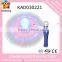 Sale educational plastic ball with light for kids round ball