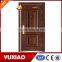 cheap exterior steel door , pvc fire rated door design