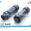 LLT M12 male female connector waterproof led connector