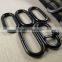 Zulu SS 304 polished matte black buckle