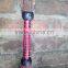 Black & Red 100% Genuine Real Leather Flogger Bull Hide Leather Whip