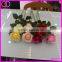 real touch silk happy valentine single stem rose flower