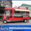 Mobile Food Kiosk Trailer/ Fast Food Van Shop Design/ Pizza Food Cart With CE