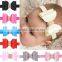 Baby jewelry headbands Fashion Toddler Girl Double Layers Grosgrain rhinstone Bows Headband Hair Bands Baby Hair Accessories