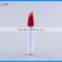 Frosted Round Elegant Custom Lip Gloss Tube With Applicator