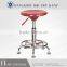 ABS Plastic Swivel Bar Stool with Footrest/Night Club Bar Stool HC-K116-1