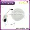 Ultra thin led light panel round, 16w double color rgb led panel light