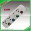4Way multi socket extension cord with individual colorful switch and light power extension socket