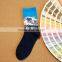 Wholesale teen tube socks fashionable men socks stone paintings series of men's socks Male tube socks wholesale cotton stockings