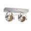 Surface Mounted Halogen Spot Light & Silver 70w Spotlight