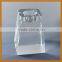 Handmade Transparent K9 Crystal Candle Holder For Party Table Decoration