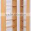 New products 2015 innovative product wooden bookcase with study table