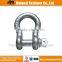 Supply Good Quality and Cheap Price Carbon Steel/Stainless Steel Straight D Shackle