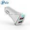 LED Display Car Charger 2 Colors Car Adapter Charger Mobile Phone Charger for IPhone/Samsung/Tablet
