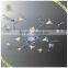 2016 Hot Sale Modern Flower Lamp G4 Ceiling Light with Remote , Chrome plated Celing Light