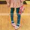Baby legging candy color girl pantyhose velvet material for 0-11 year old girl