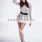 New style Polyester adult sexy santa claus ladies santa dress costume