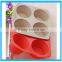 4 Cavity Roundness Shape Silicone Cake Mold