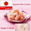 Tasty and Japanese shrimp flavored rice crackers snack food , sample available