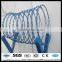 Border security system China high quality plastic coating concertina razor wire