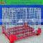 Warehouse Wire Metal Collapsible Storage Roll Cage