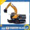 HYUNDAI Construction Equipment 21ton R210WVS Wheel Excavator for sale
