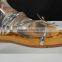 Clear Female Foot Mannequin Form Display Sock Shoes For flip flops
