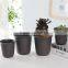 Plastic Round Resin Succulent Plant Pot/Cactus Plant Pot Flower Pot