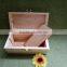 Upscale recycled decorative discount enjoyable Essential oil wooden storage box for 8 small 5 ML bottles with hinges wholesale