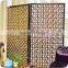 2015 Hot Sale Decorative Stainless Steel Folding Dressing Room Partition