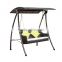 2016 Rattan Swing Chair Garden Patio Swinging Hammock Bench Seat Bed Lounger 3 Seater