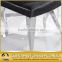 velvet high back stainless steel dining banquet chair
