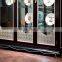 BISINI New Classic Gold Foil Carving Display Dining Cabinet