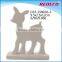 high quality flat ceramic reindeer for Christmas decoration or gift