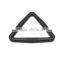 Plastic Triangle Loop, 2" Triangle Ring Black, Plastic Triangle Loop Belt Webbing Buckle For Bag Accessories