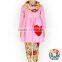 Baby Girl Spring Clothes Set Pink Long Sleeve Bulk Cheap Wholesale Ruffle Clothing