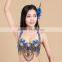 High quality sequin fringe dance top belly dancewear