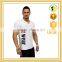 workout t shirt for man,Gym Fitness 95% Cotton 5% Elastane T Shirt