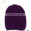 7GG Thick Wool Knit Lady Beanie Hat