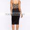 Elasticized Waist Bodycon Fit Pencil Skirt Ladies Office Skirt Wholesale
