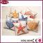 organic cotton character printed pillows with decorative printing