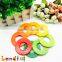 EN71 Approved Infant Round Shape Pendant Dount Teether For Baby