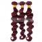 Top Quality Virgin Malaysian Loose Deep 99J 100% Human Hair Malaysian Loose Wave
