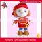 doll factory supply cute realistic girl baby plush doll wearing green dress
