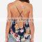 Wholesale ladies floral print tank top for women latest fashion