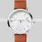 Top Brand Simple Fashion Women Men Unisex Leather Watch